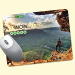 Custom Origin'L Fabric® 7"x9"x1/4" Mouse Pad