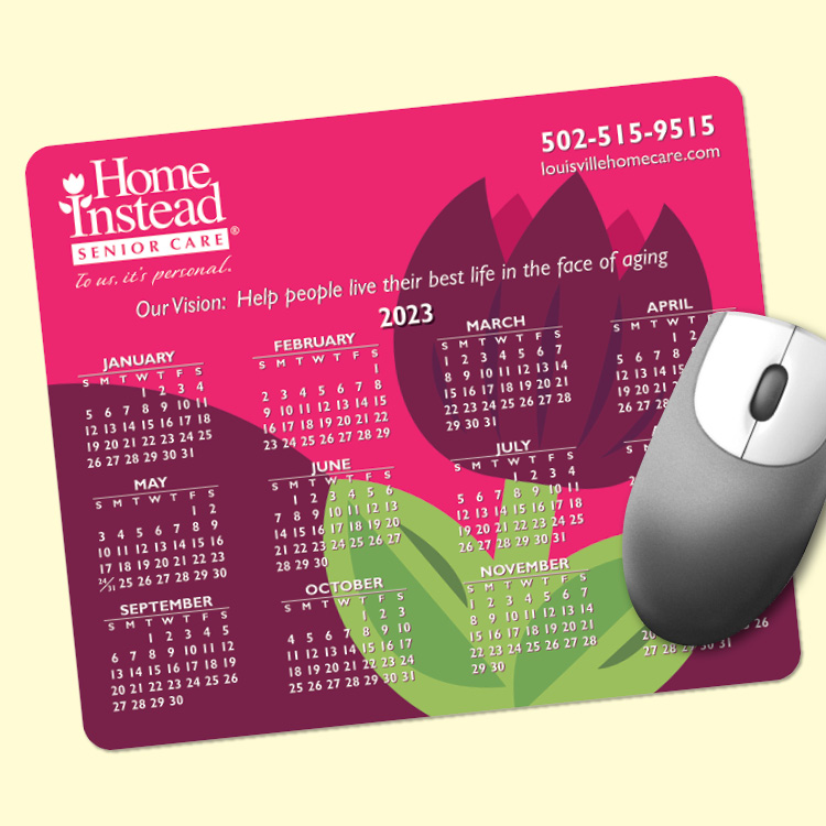 Custom Origin'L Fabric® 8"x9.5"x1/16" Calendar MousePad
