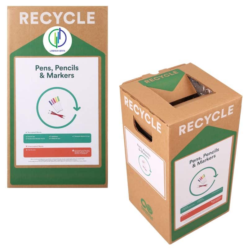 Pencils & Markers Zero Waste Box - 4