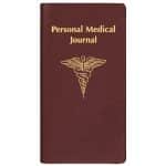 Custom Personal Medical Journal w/ Continental Vinyl Cover - 3