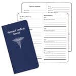 Custom Personal Medical Journal w/ Leatherette Cover - 1