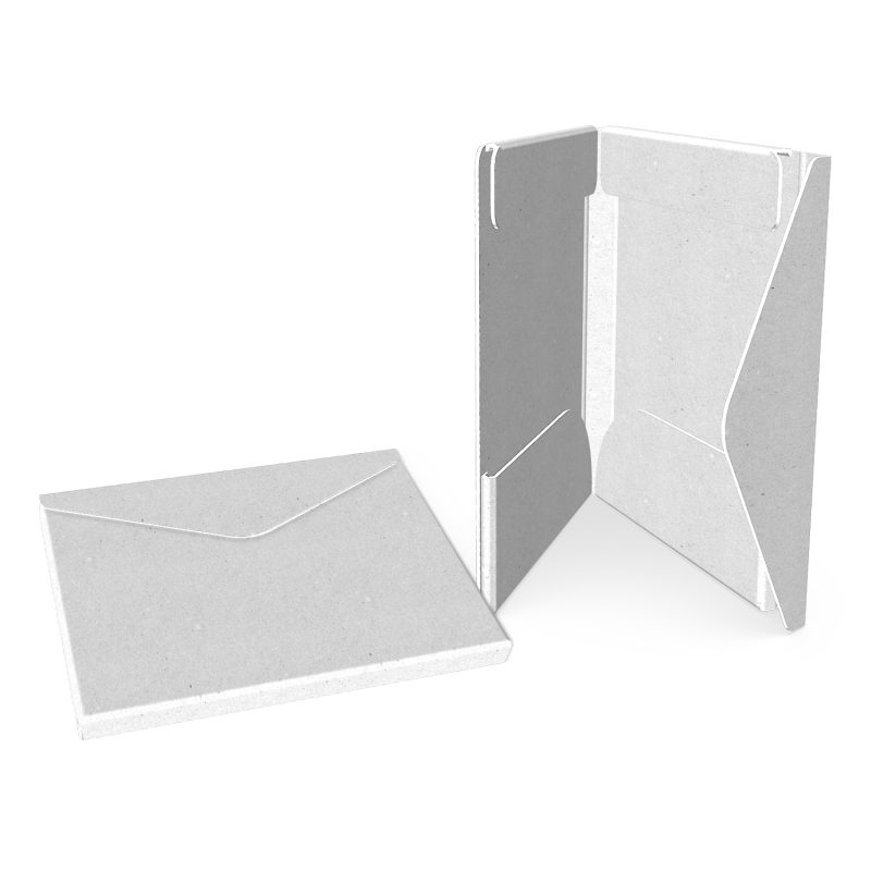 Custom Portfolio 2 Pocket Folder w/ Snap or Velcro (10"x12"x1.125") - 2