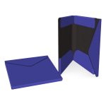 Custom Portfolio 2 Pocket Folder w/ Snap or Velcro (10"x12"x1.125") - 5