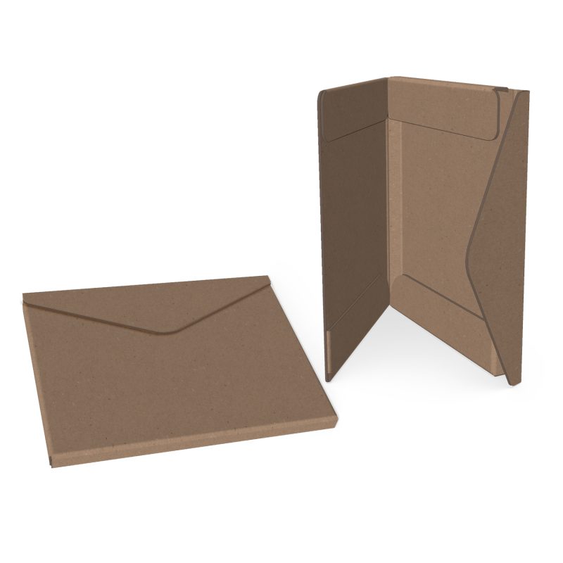 Custom Portfolio 2 Pocket Folder w/ Snap or Velcro (12.5"x10"x0.75") - 1