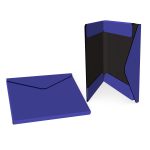 Custom Portfolio 2 Pocket Folder w/ Snap or Velcro (12.5"x10"x0.75") - 5