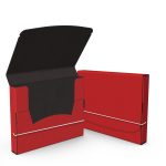Custom Portfolio w/ Elastic Closure (12.25"x9.5"x1.5") - 4