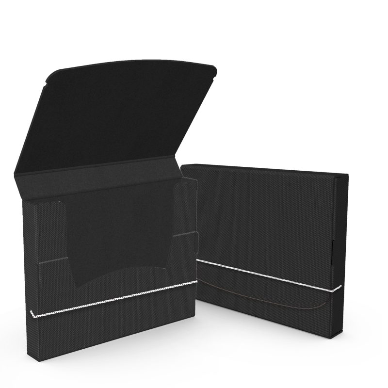 Custom Portfolio w/ Elastic Closure (12.25"x9.5"x1.5") - 5