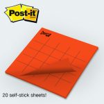 Custom Post-it® Custom Printed Big Pads (8"x8")