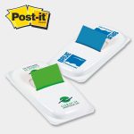 Custom Post-it® Flags Designer 2 Dispenser w/50 1" Flags