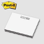 Custom Post-it® Notes Custom Printed Rectangle Cube Note Pad (3"x4"x½")