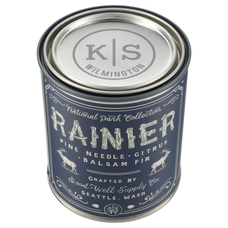 Custom Rainier National Park 14 oz Candle - 2