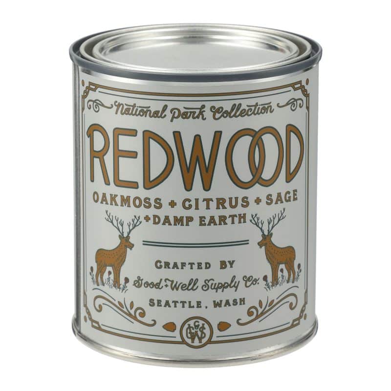Custom Redwood National Park 14 oz Candle - 1