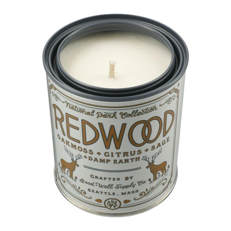 Custom Redwood National Park 14 oz Candle - 4