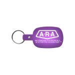 Custom Round Rectangle Flexible Key Tag - 8
