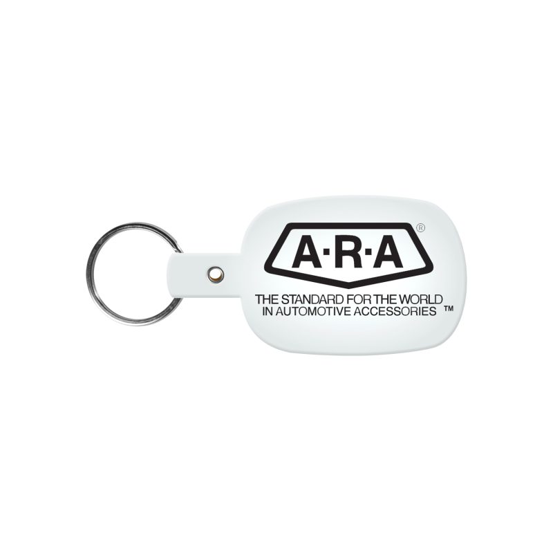 Custom Round Rectangle Flexible Key Tag - 9