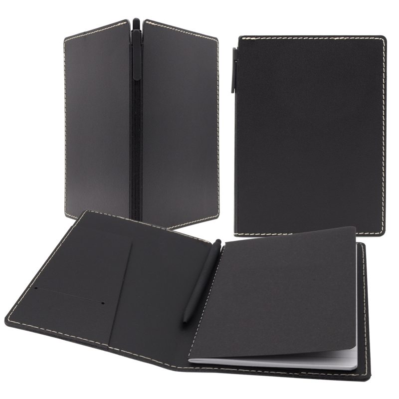 Custom SOHO LEATHER COMMUTER COVER with Classic Commuter Book Set - 2