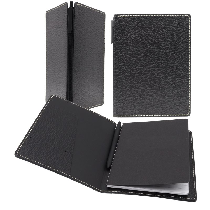 Custom SOHO LEATHER COMMUTER COVER with Classic Commuter Book Set - 3