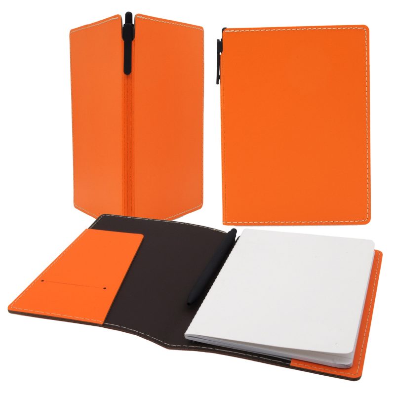 Custom SOHO LEATHER COMMUTER COVER with Classic Commuter Book Set - 5