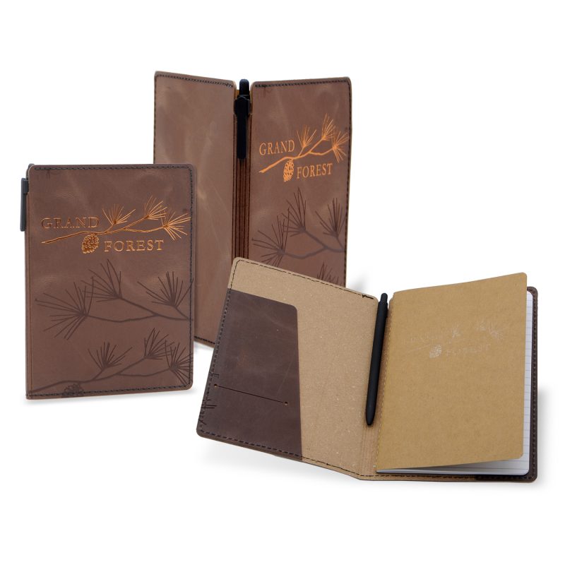 Custom SOHO LEATHER COMMUTER COVER with Classic Commuter Book Set