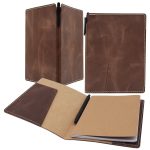 Custom SOHO LEATHER COMMUTER COVER with Classic Commuter Book Set - 9