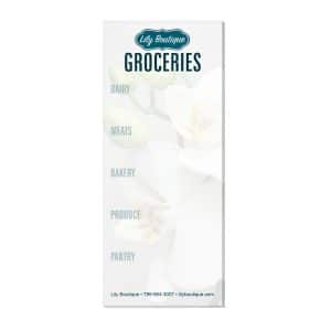 Custom Scratch Pad | 3 1/2" x 8 3/8" | 50 Sheet