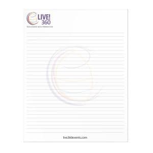 Custom Scratch Pad | 8 3/8" x 10 5/8" | 25 Sheet