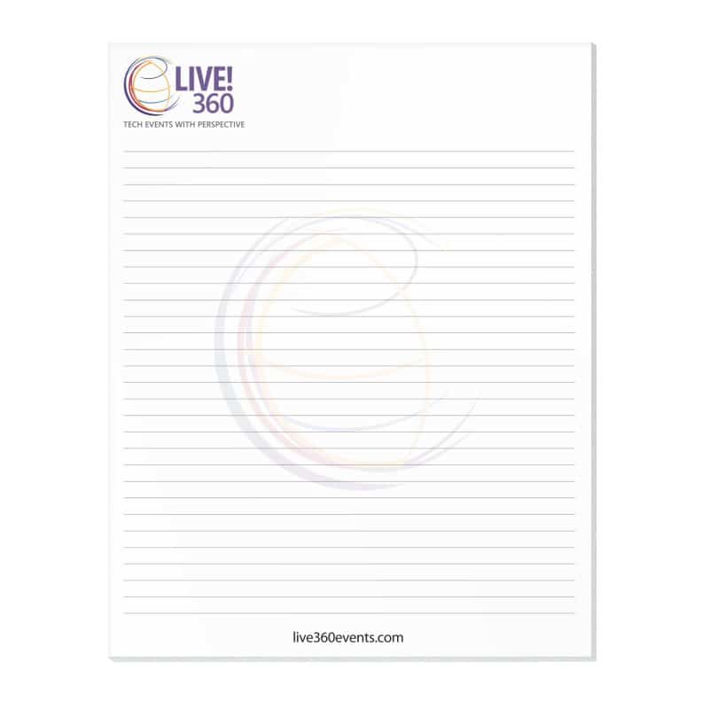 Custom Scratch Pad | 8 3/8" x 10 5/8" | 50 Sheet