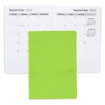 Custom Senzabrite Faux Leather Commuter Monthly Planner - 2