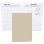 Custom Senzabrite Faux Leather Commuter Monthly Planner - 6