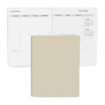 Custom Senzabrite Faux Leather Commuter Monthly Planner