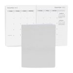 Custom Senzabrite Faux Leather Commuter Monthly Planner - 6