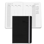 Custom Senzabrite Faux Leather Perfect Bound Weekly Planner Journal Book - 4