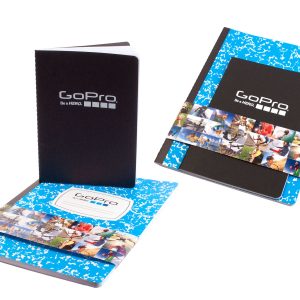 Custom Set of 2 Full Color Commuter Journals with Belly Band