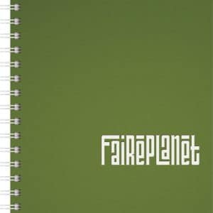 Custom Shimmer Journals Medium NoteBook (7"x10")