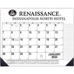 Custom Side Custom Desk Pad Calendar (1 Color)
