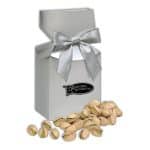 Custom Silver Premium Delights Gift Box w/California Pistachios