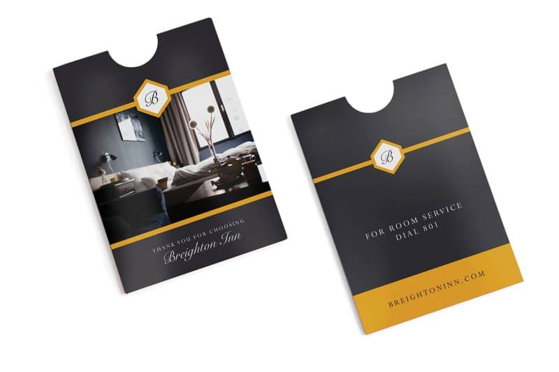 Custom Sleeve Card Holder