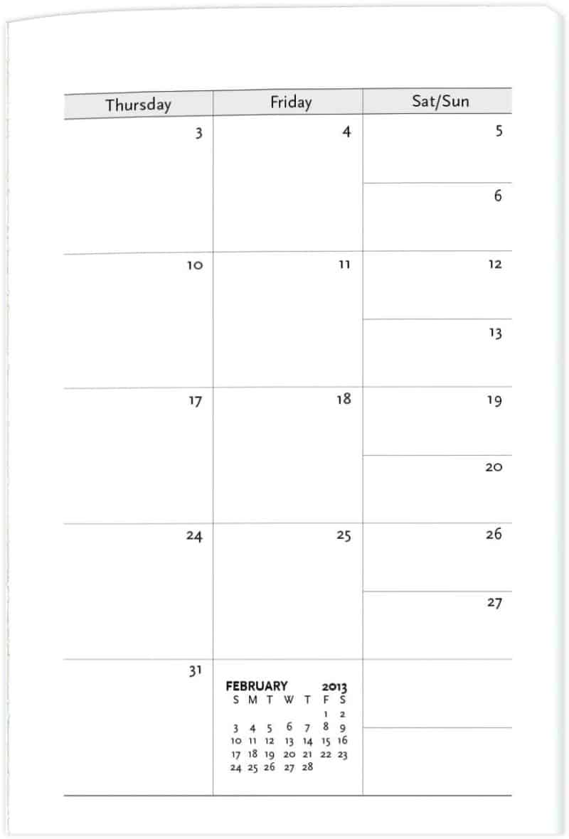 Custom Small HybridPlanners™ PerfectBook™ (5.5"x8.5") - 1