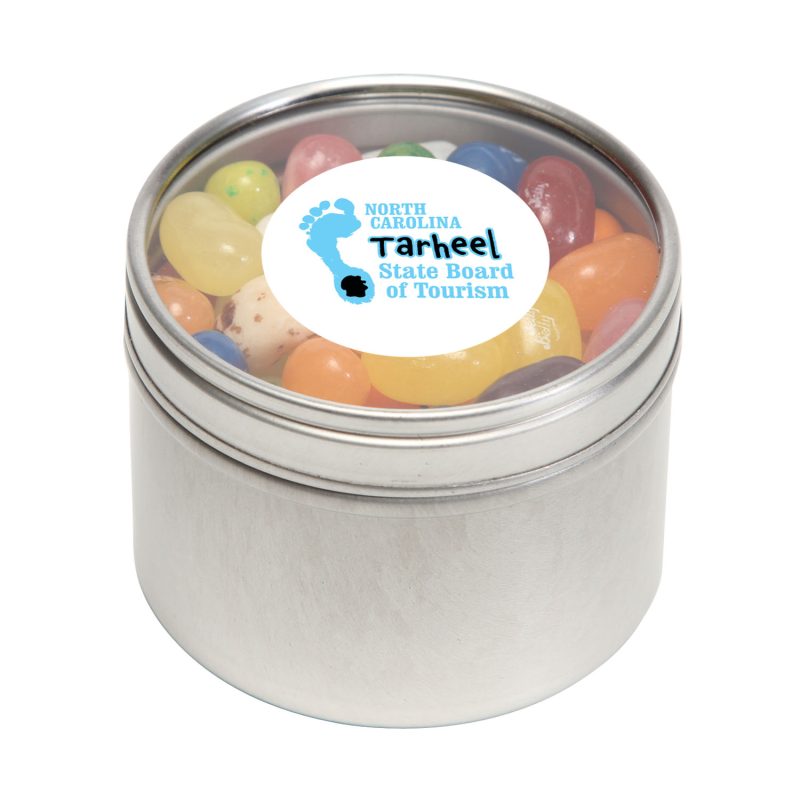 Custom Small Round Window Tin Premium Fill - 3