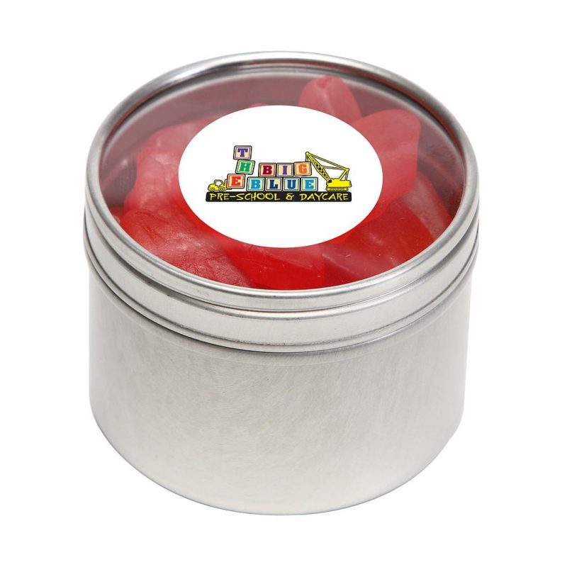 Custom Small Round Window Tin Standard Fill - 5