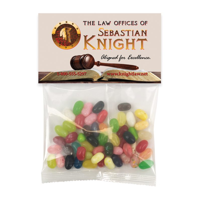 Custom Small Snack Bag with Header Card Premium Fill - 3