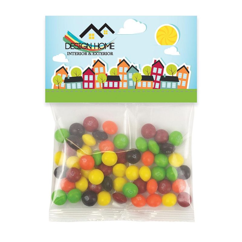 Custom Small Snack Bag with Header Card Standard Fill - 7