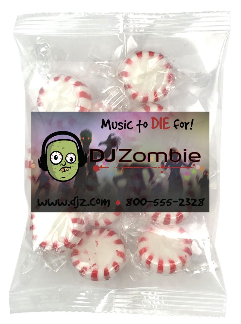 Custom Small Snack Bag with Rectangle Magnet Standard Fill - 9