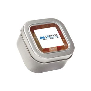 Custom Small Square Window Tin Standard Fill