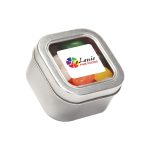 Custom Small Square Window Tin Standard Fill - 6