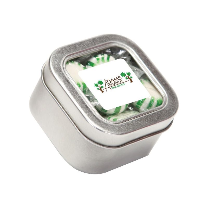 Custom Small Square Window Tin Standard Fill - 9