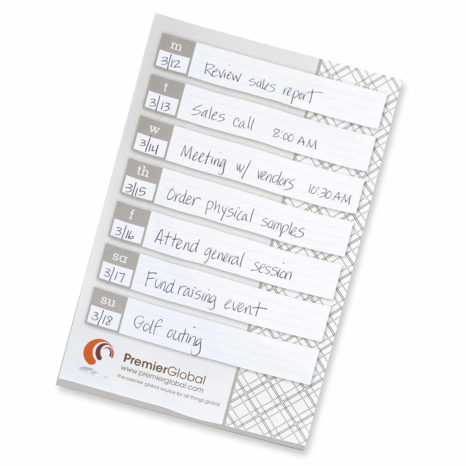 Souvenir® Sticky Note™ 6″ x 9″ Large Pad, 50 sheet – Swag Made in the USA