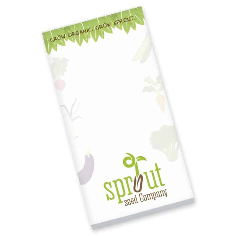Custom Souvenir® 3" x 6" Scratch Pad