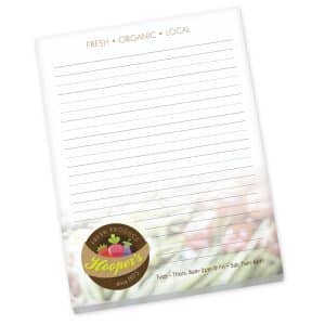 Custom Souvenir® 8.5" x 11" Scratch Pad