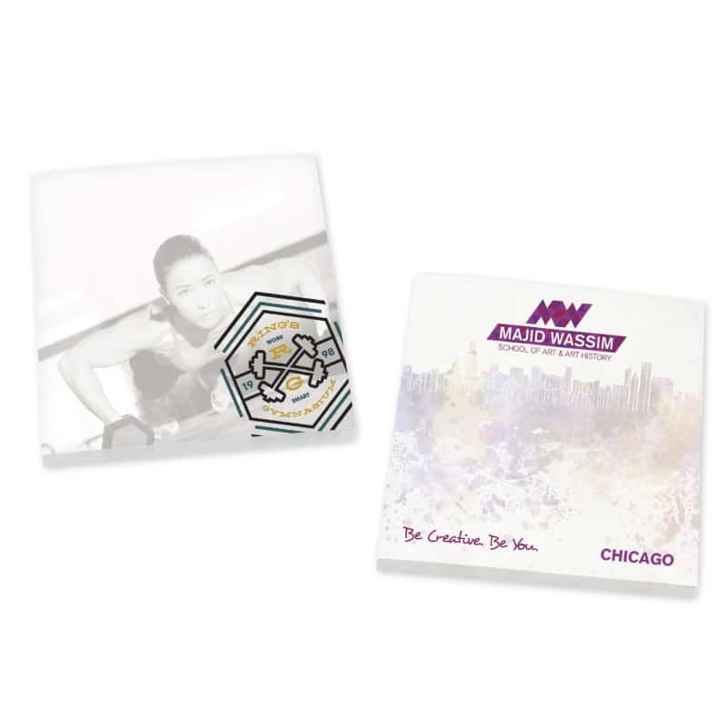 Custom Souvenir® Sticky Note™ 3" x 3" Pad